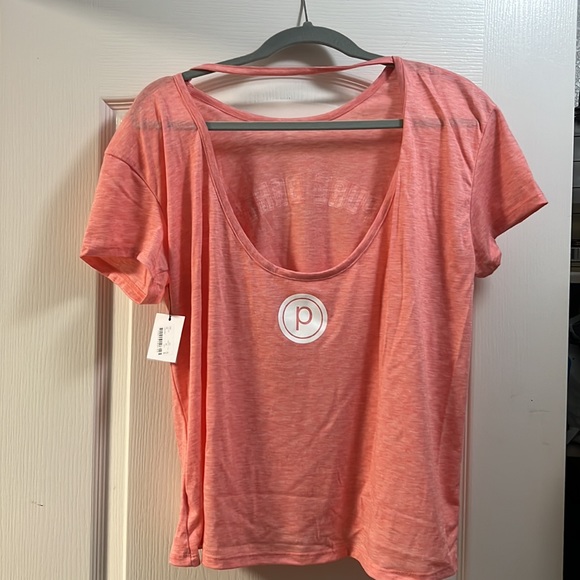 Pure Barre “Pony Tee” Size L - Picture 3 of 4